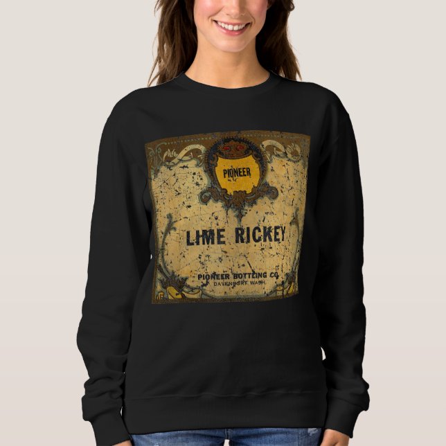 Sweatshirt Retro Pioner Beer Hommes's Vintage (Devant)