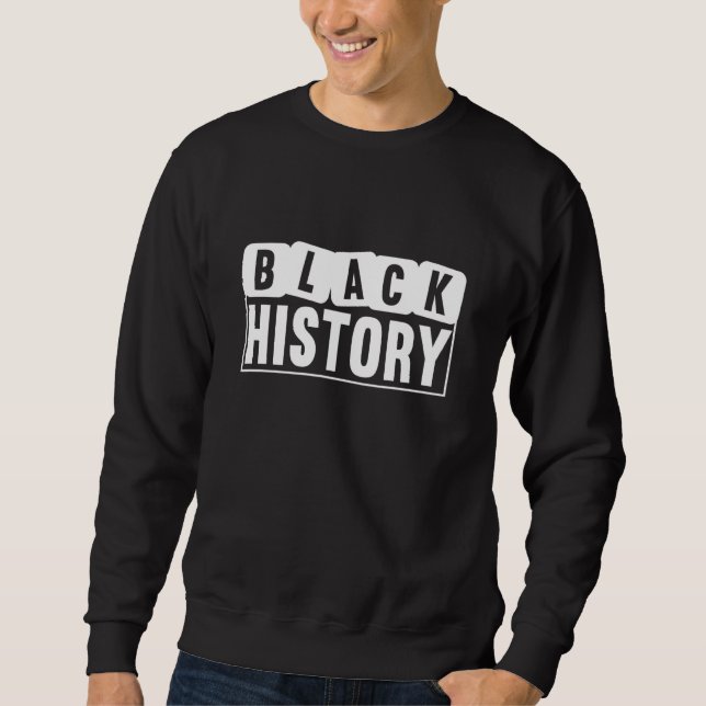 Sweatshirt Retro Pride Melanin Queen Black History Month Cele (Devant)
