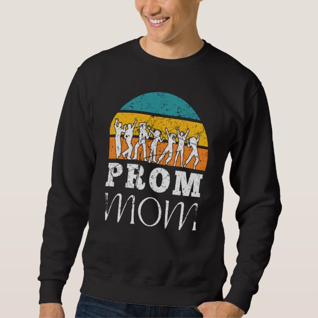 Sweatshirt Retro Prom Moms Matching Prom Mom Tees for Dance C (Devant)