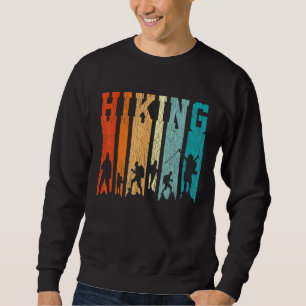 Sweatshirt Retro Randonnée en plein air Randonnée Camp de mon
