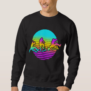 Sweatshirt Retro soleil tricks cascade scooter cascade scoote