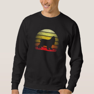 Sweatshirt Retro Sunset Cocker Spaniel Dog Thème Conception