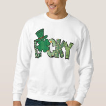 Rétro Trèfle Chanceux Saint-Patrick
