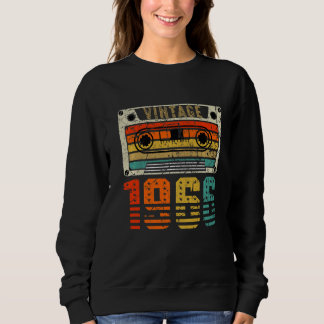 Sweatshirt Retro Vintage 1966 57e anniversaire