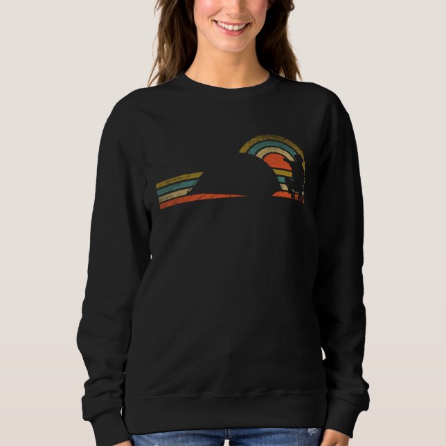 Sweatshirt Retro vintage camping hobby   3 (Devant)
