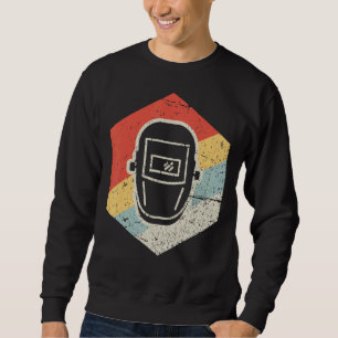 Sweatshirt Rétro Vintage de masque de soudure Cool Mig Tig Ga