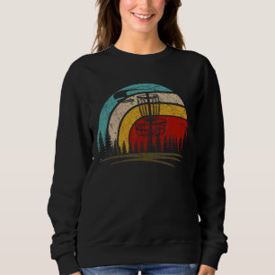 Sweatshirt Retro Vintage Disque Golf Frolf Flying Disk Sport
