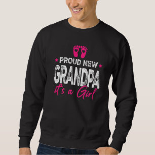 Sweatshirt Retro Vintage Genre Révèle Fier Nouveau Grand-Père