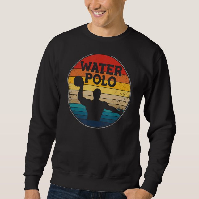 Sweatshirt Retro Water Polo Vintage (Devant)