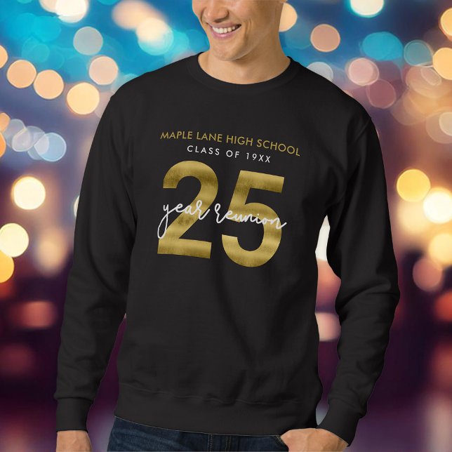 Sweatshirt Réunion des anciens de la promotion de 25 ans (Créateur téléchargé)