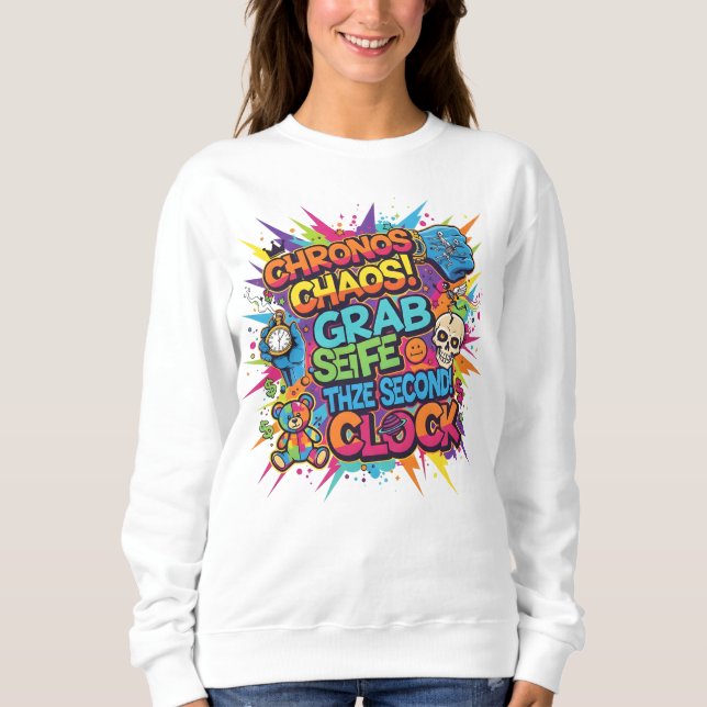 Sweatshirt "Rêve Grand Motivationnel (Devant)