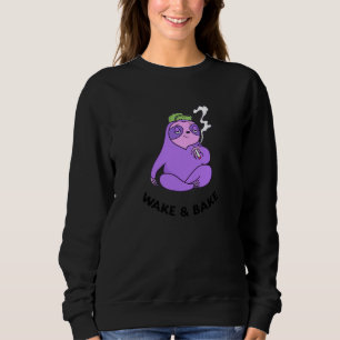 Sweatshirt Réveil et cuisson Fumeur Panda mignon Fumeur de