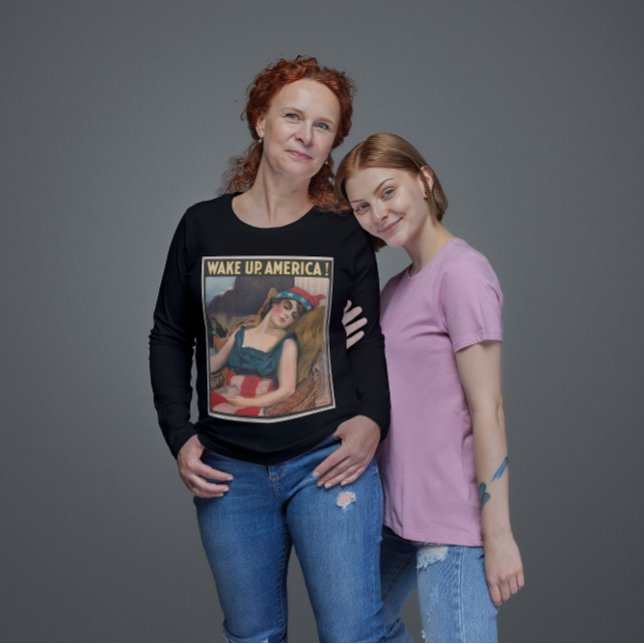 Sweatshirt Réveillez-vous l'Amérique (Créateur téléchargé)