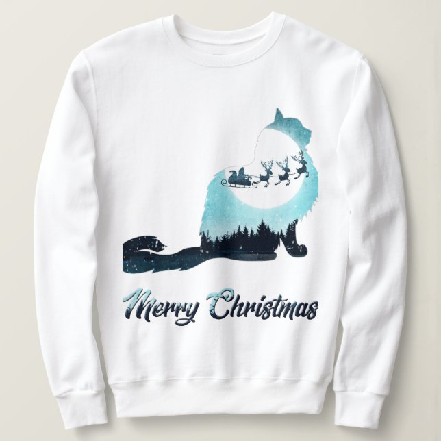 Sweatshirt Rêves de Noël (Design devant)