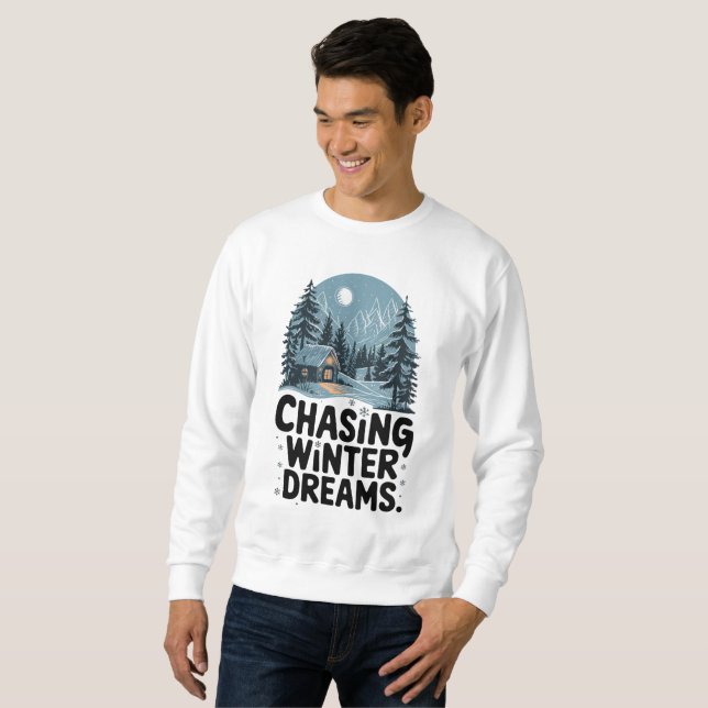 Sweatshirt Rêves d'hiver (Devant entier)
