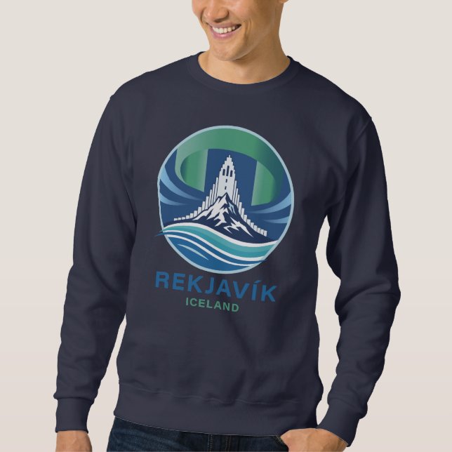 Sweatshirt Reykjavik Islande Europe (Devant)