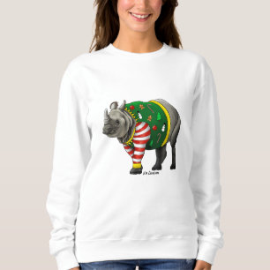 Sweatshirt rhino indien de vacances