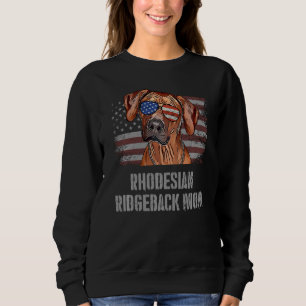 Sweatshirt Rhodesian Ridgeback Meilleur Chien Maman Jamais Us