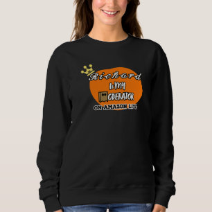 Sweatshirt Richard est mon modérateur 888 christinanicci live