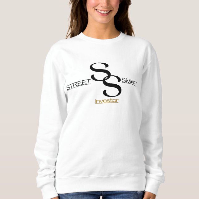 Sweatshirt Richesse Des Investisseurs Intelligents De Rue Bât (Devant)