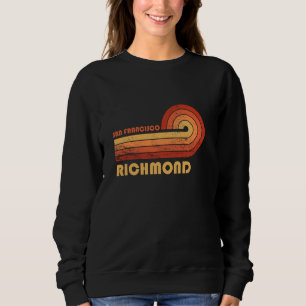 Sweatshirt Richmond San Francisco California Retro Vintage