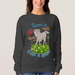 Sweatshirt Rien de tel qu'un CHEVAL