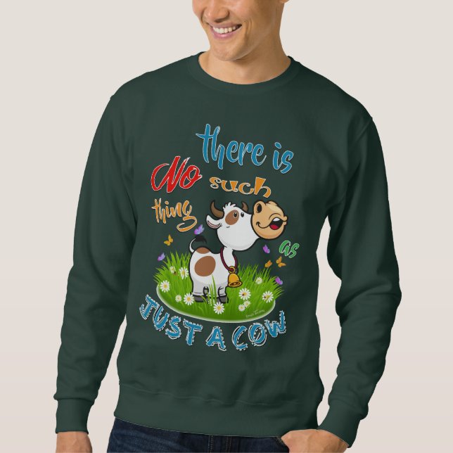 Sweatshirt Rien de tel qu'une vache (Devant)
