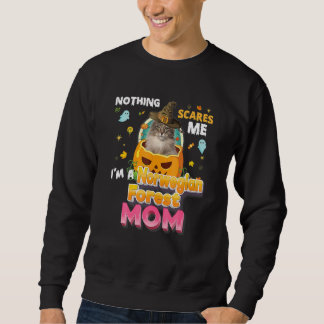 Sweatshirt Rien N'A Peur Moi Je Suis Un Norvégien Chat Maman 