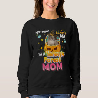 Sweatshirt Rien N'A Peur Moi Je Suis Un Norvégien Chat Maman 