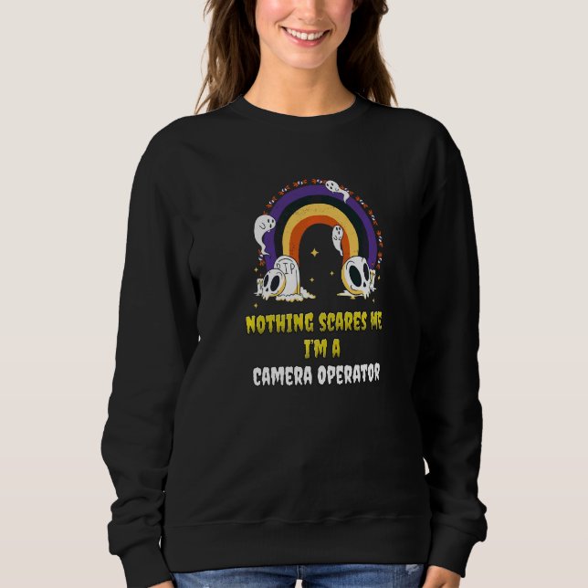 Sweatshirt Rien ne me fait peur, je suis cadreur  (Devant)