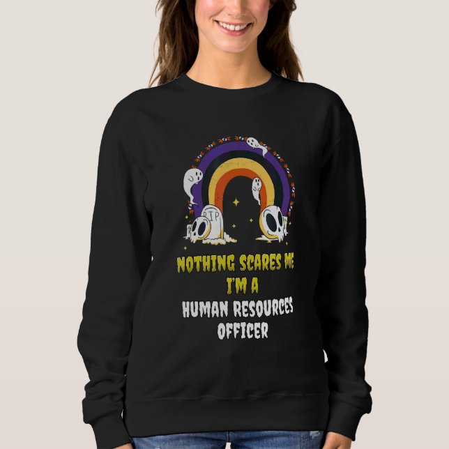 Sweatshirt Rien ne me fait peur, je suis un responsable des r (Devant)