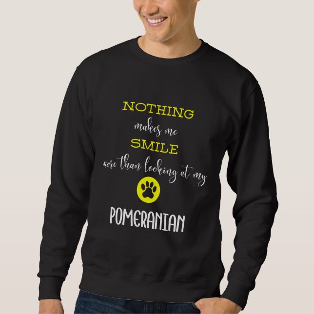 Sweatshirt Rien Ne Me Rend Plus Souriant Que De Regarder Mon  (Devant)