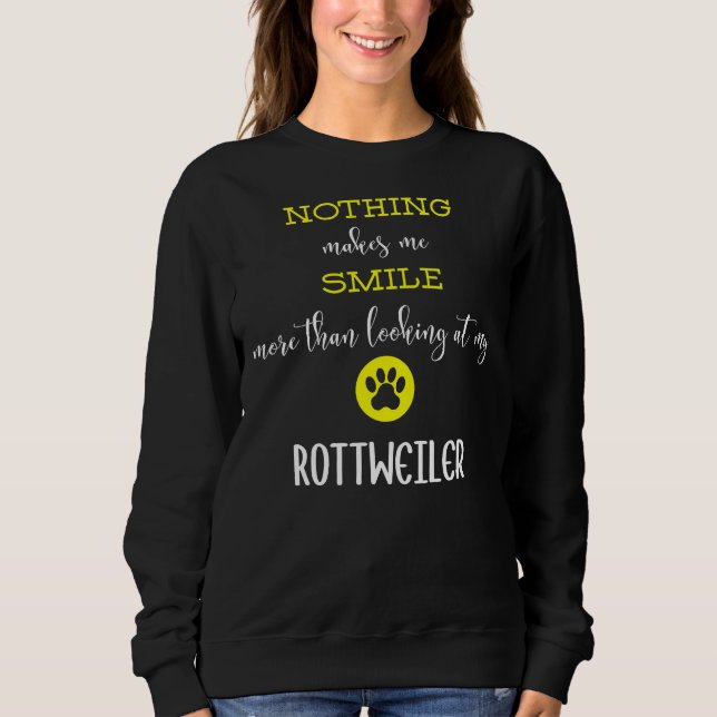 Sweatshirt Rien Ne Me Rend Plus Souriant Qu'En Regardant Mon  (Devant)