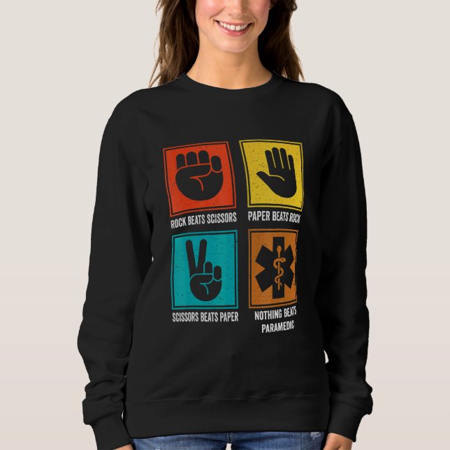 Sweatshirt Rien ne vaut le paramédic cool Emt Assistant médic (Devant)