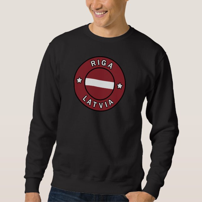 Sweatshirt Riga Lettonie (Devant)