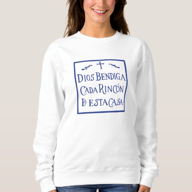 Sweatshirt Rincon de Dios bendiga (Devant)