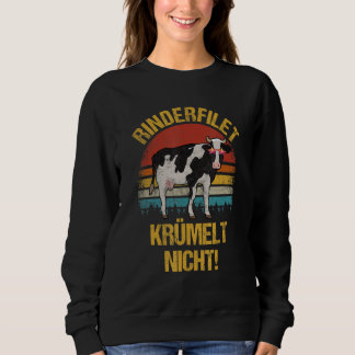 Sweatshirt Rinderfillet Krümelt Nicht Grillmeister Dit Vache