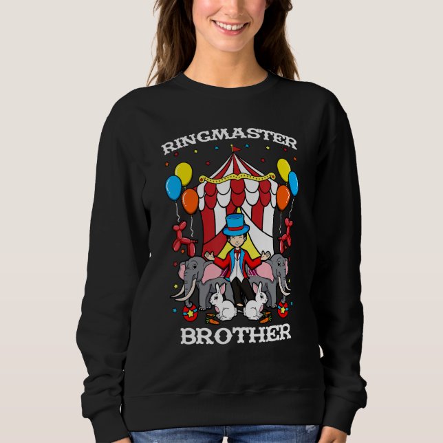 Sweatshirt Ringmaster Brother Circus Personnel de l'événement (Devant)