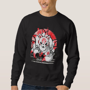 Sweatshirt Rire Neuf Tails Kitsune Japonais Fox Enfants Ado