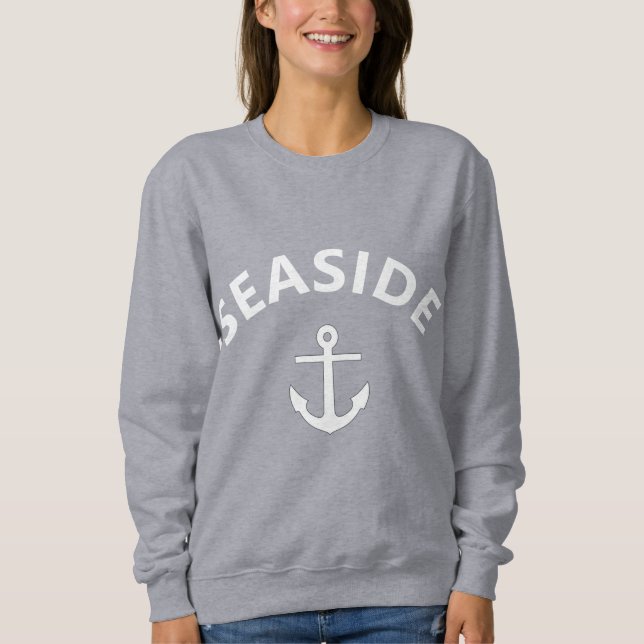 Sweatshirt Rivage du Jersey des femmes (Devant)