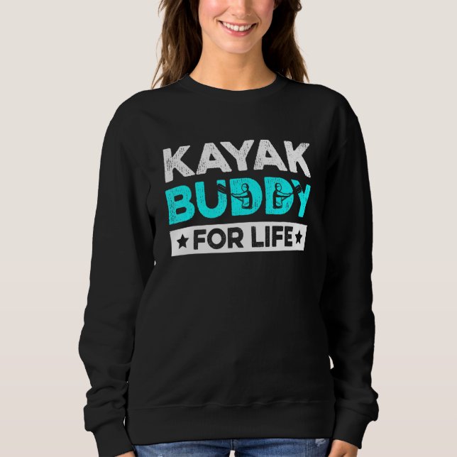 Sweatshirt River Kayaking Design Pour Votre Fils Kayak (Devant)