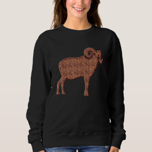 Sweatshirt Riz d'agneau mouton Haricots de café