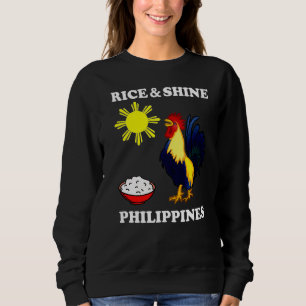 Sweatshirt Riz et Shine Philippines Pun philippin Pinoy Pinay