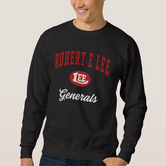 Sweatshirt Robert E Lee High School Generals T-shirt C3 (Devant)