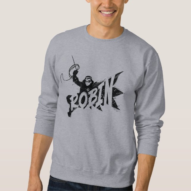 Sweatshirt Robin Ink Nom de la brosse (Devant)