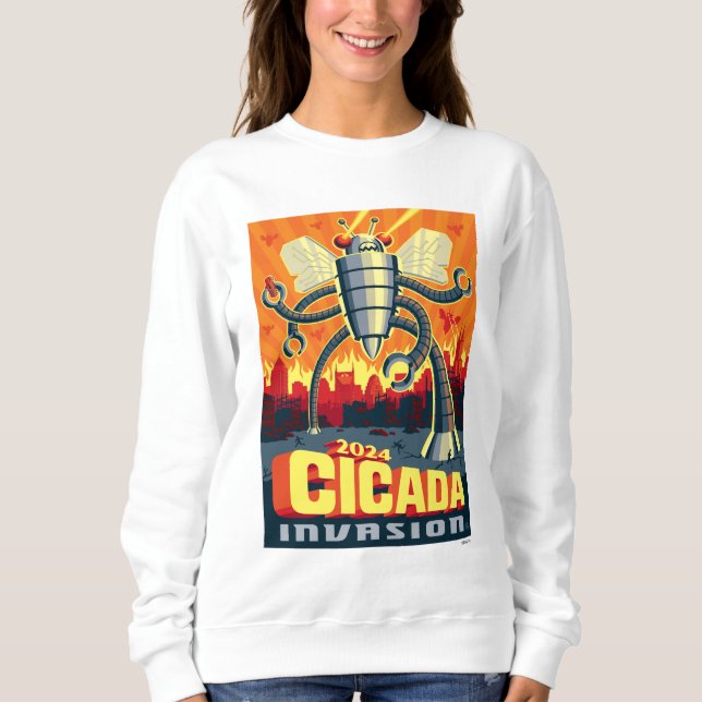 Sweatshirt Robot Canada (Devant)