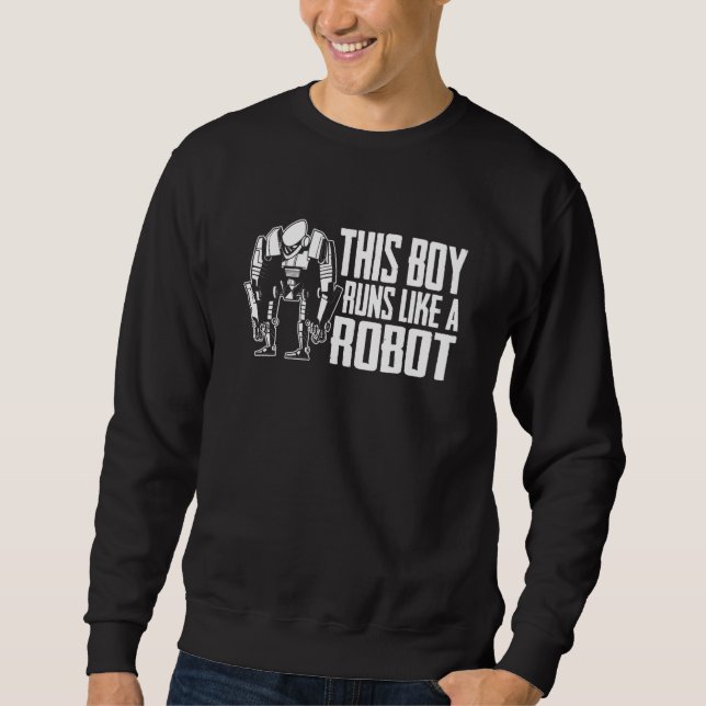 Sweatshirt Robots Boy  Artificial Intelligence Ai Robotics (Devant)