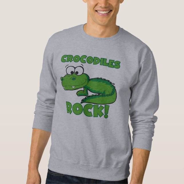 Sweatshirt Roche de crocodiles (Devant)