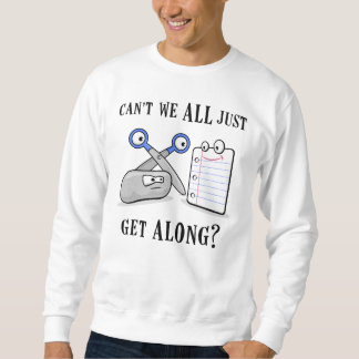 Sweatshirt Roche-Papier-Ciseaux