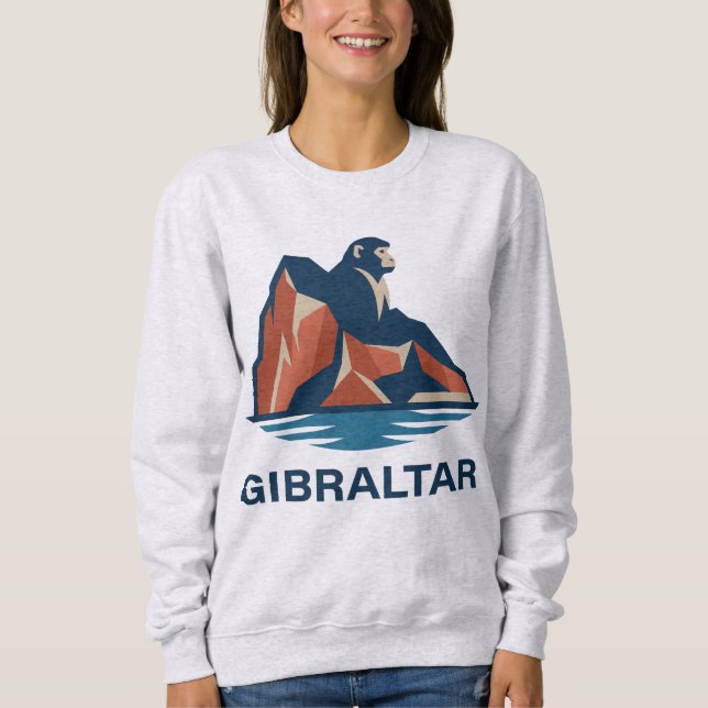 Sweatshirt Rocher de Gibraltar (Devant)